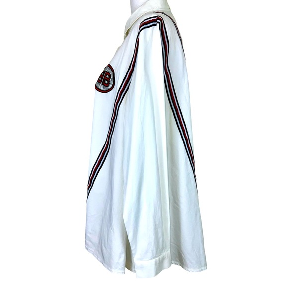 BALENCIAGA BUTTON DOWN SHIRT IN WHITE - Picture 4 of 11